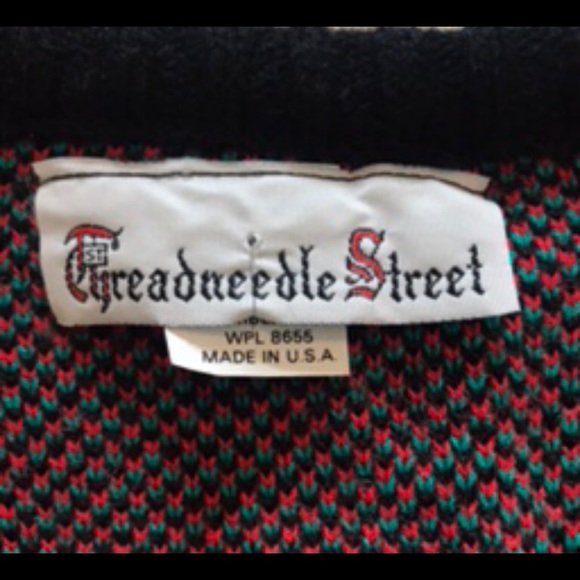 Vintage Threadneedle Street Poinsettia Sweater - Picture 5 of 6